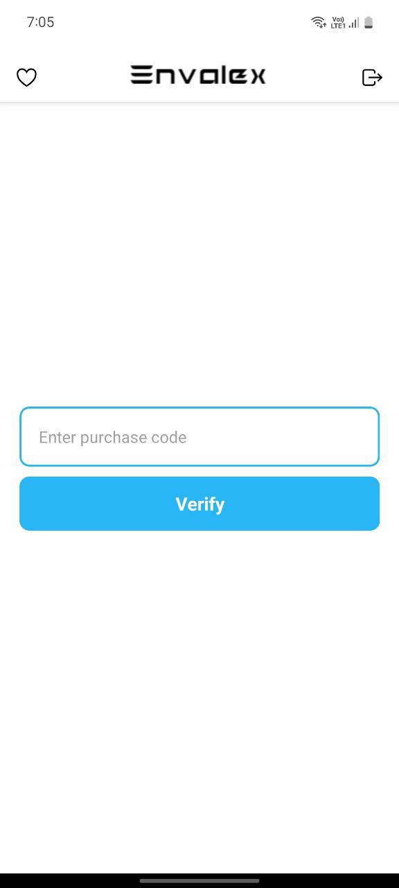 Envalex Android App Step 002