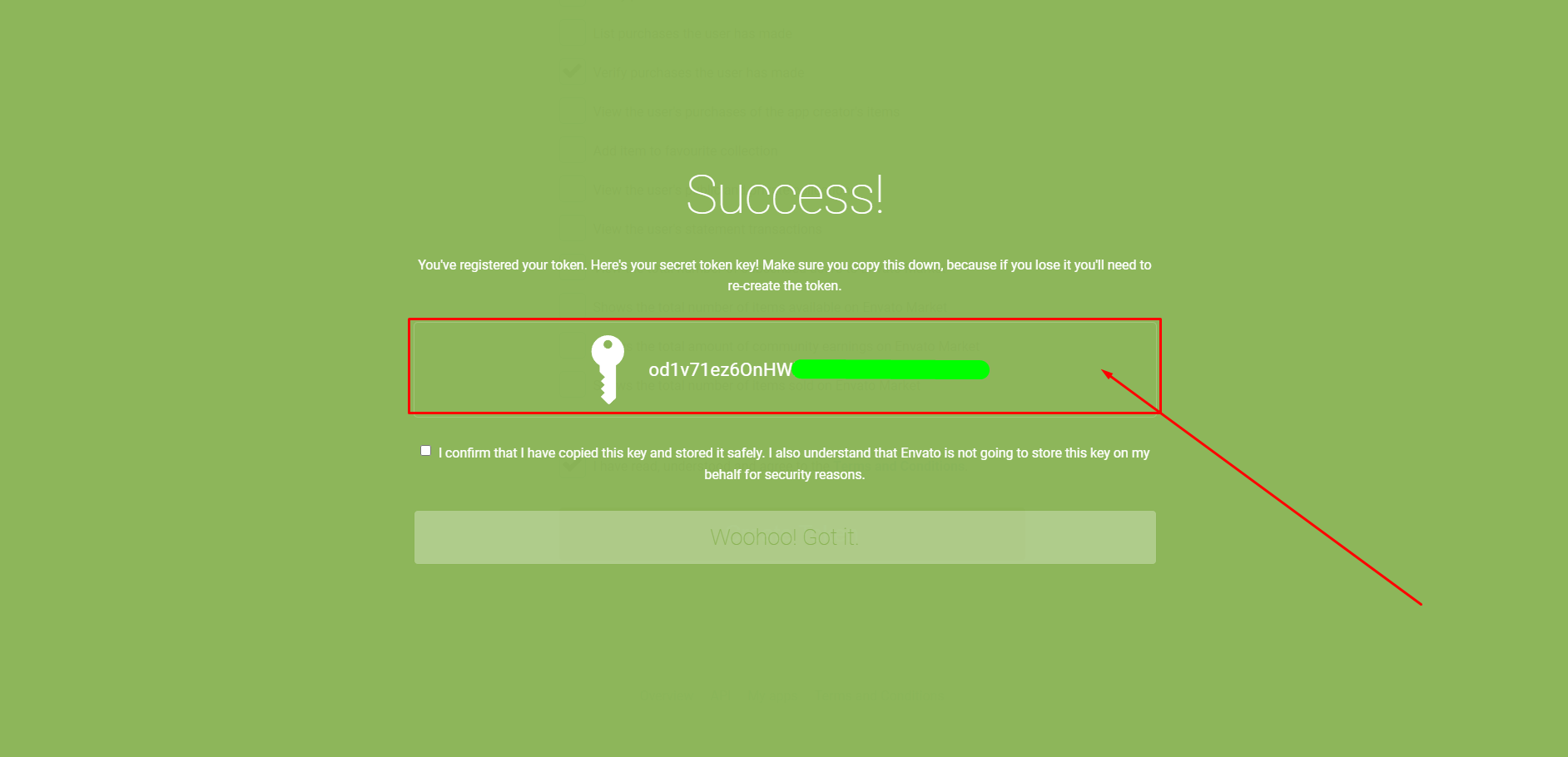 Envalex Personal Token Step 005